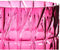 Vaas Getailleerd Donkerroze Kristal 13 x 26,5 x 13 cm (6 Stuks)