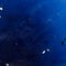 Vaas glas l11.5b21.5h21 cm blauw