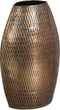 Vaas Gouden Aluminium 10 x 21 x 33 cm