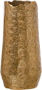 Vaas Gouden Aluminium 18 x 18 x 36 cm