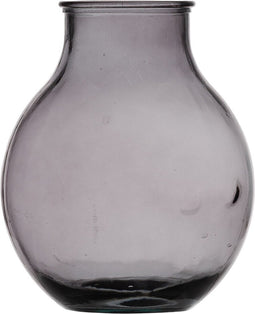 Vaas Grijs Gerecycled glas 29 x 29 x 36 cm