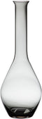 Vaas Grijs Glas 12 x 12 x 33 cm