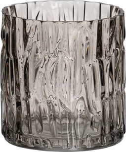 Vaas Grijs Kristal 12 x 12 x 12 cm
