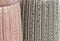 Vaas Home ESPRIT Grijs Roze Porselein 15 x 15 x 31 cm (2 Stuks)