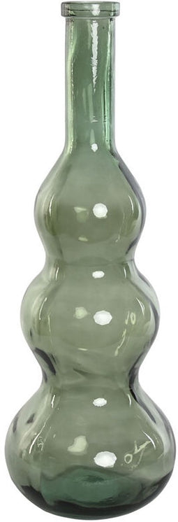 Vaas Home ESPRIT Groen Gerecycled glas 26,5 x 26,5 x 75 cm