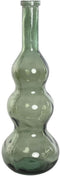 Vaas Home ESPRIT Groen Gerecycled glas 26,5 x 26,5 x 75 cm