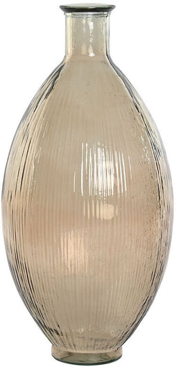 Vaas Home ESPRIT Taupe Gerecycled glas 30 x 30 x 59 cm