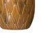Vaas Keramisch 17 x 17 x 30 cm Mosterd