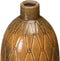 Vaas Keramisch 17 x 17 x 30 cm Mosterd
