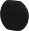 Vaas Mashaba S Zwart - Polyresin Mat Zwart - 30x28x12cm (hxbxd) - Light & Living