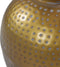 Vaas Padua Large - ø40x45 - Messing antiek goud/grijs - Metaal