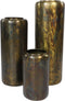 Vaas Salerno medium - ø26x65 - Messing antiek goud - Metaal