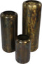 Vaas Salerno medium - ø26x65 - Messing antiek goud - Metaal