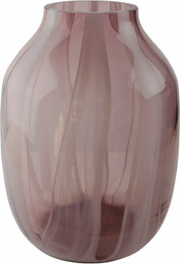 Vaas Senna roze glas 24,5cm
