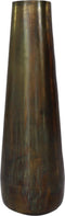 Vaas Siena Large - ø26x80 - Messing antiek goud - Metaal