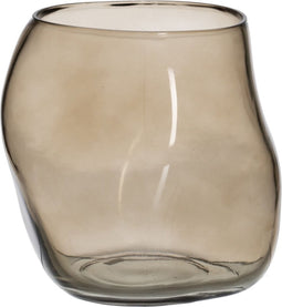 Vaas Taupe Kristal 18,5 x 19,5 x 19,5 cm