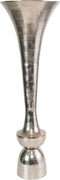 Vaas Trompe metaal zilver ø25-5x78cm