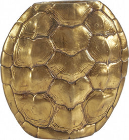 Vaas Turtle S Goud - Polyresin Antiek Brons - 30x30x8cm (hxbxd) - Light & Living
