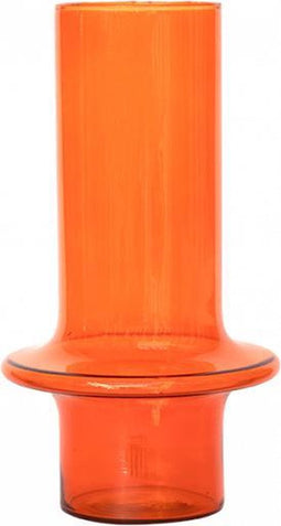 Vaas van gerecycleerd glas