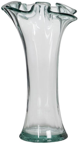 Vaas WE CARE Beige Gerecycled glas 20 x 20 x 30 cm