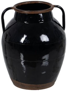 Vaas Zwart Ijzer 18,5 x 18,5 x 22 cm