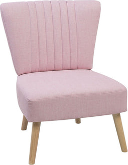 VAASA - Fauteuil - Roze - Polyester