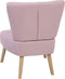 VAASA - Fauteuil - Roze - Polyester