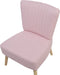 VAASA - Fauteuil - Roze - Polyester