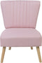 VAASA - Fauteuil - Roze - Polyester