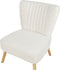 VAASA - Fauteuil - Wit - Polyester