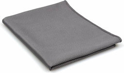 Vaatdoek microvezel metalik grijs 40 x 75 cm