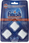 Vaatwasmachine-reiniger tabs finish 3 stuks