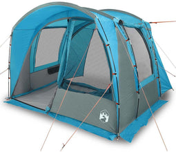 vidaXL - Autotent - 4-persoons - waterdicht - blauw