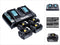 Makita 199485-6 - Accu's BL1860B (4x) - Oplader DC18RD - 18V 6Ah