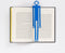 Vacavaliente - Amigos Boekenlegger - Gerecycled Leer - Blauw