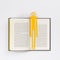 Vacavaliente - Amigos Boekenlegger - Gerecycled Leer - Geel