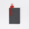 Vacavaliente - Amigos Boekenlegger - Gerecycled Leer - Rood