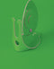 Vacavaliente - Amigos Bureau Organiser Slak - Gerecycled Leer - Groen