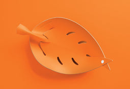 Vacavaliente - Amigos Organiser Blad - Gerecycled Leer - Oranje