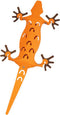 Vacavaliente - Amigos Organiser Magnetisch Hagedis - Gerecycled Leer - Oranje