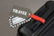 Vacavaliente - Bagage Label (by Paola Navone) - Gerecycled Leer - Grijs