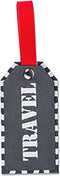 Vacavaliente - Bagage Labels (by Paola Navone) - Gerecycled Leer - Grijs