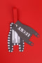 Vacavaliente - Bagage Labels (by Paola Navone) - Gerecycled Leer - Grijs