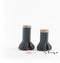 Vacavaliente - Chef Peper- en Zout Set (by Christian Mohaded) - Gerecycled Leer - Blauw