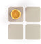 Vacavaliente - Home Accents Ruca Coaster Square Set of 4 Pieces