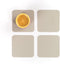 Vacavaliente - Home Accents Ruca Coaster Square Set of 4 Pieces