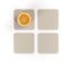 Vacavaliente - Home Accents Ruca Coaster Square Set of 4 Pieces