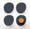Vacavaliente - Home Accents Ruca Stone Coaster Set of 4 Pieces