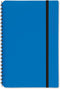 Vacavaliente - Notitieboek A5 - Gerecycled Leer - Blauw