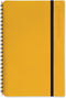 Vacavaliente - Notitieboek A5 - Gerecycled Leer - Geel
